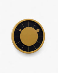 Progetti Roulette clock Progetti Mustard Yellow - Buy now on ShopDecor - Discover the best products by PROGETTI design