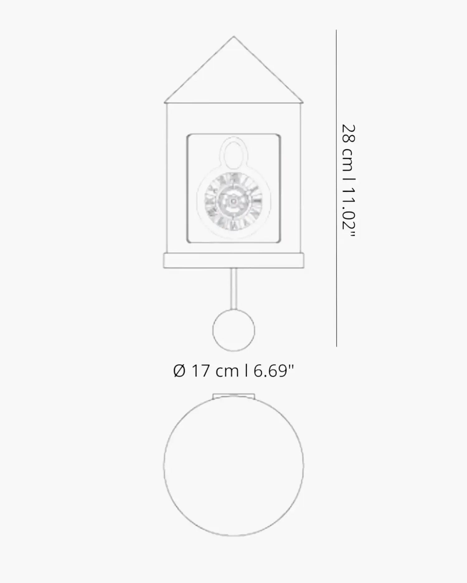 Progetti Silos cuckoo clock - Buy now on ShopDecor - Discover the best products by PROGETTI design