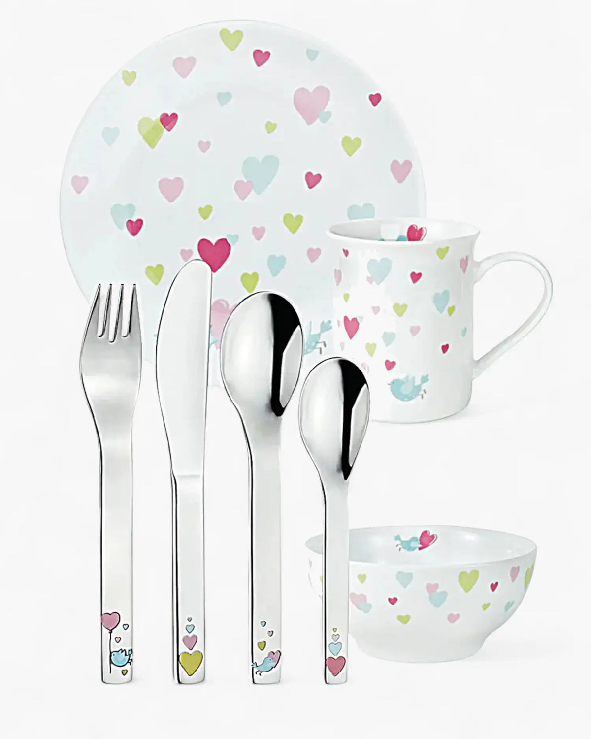 Puresigns Cora set 7 pieces children's tableware - Buy now on ShopDecor - Discover the best products by PURESIGNS design