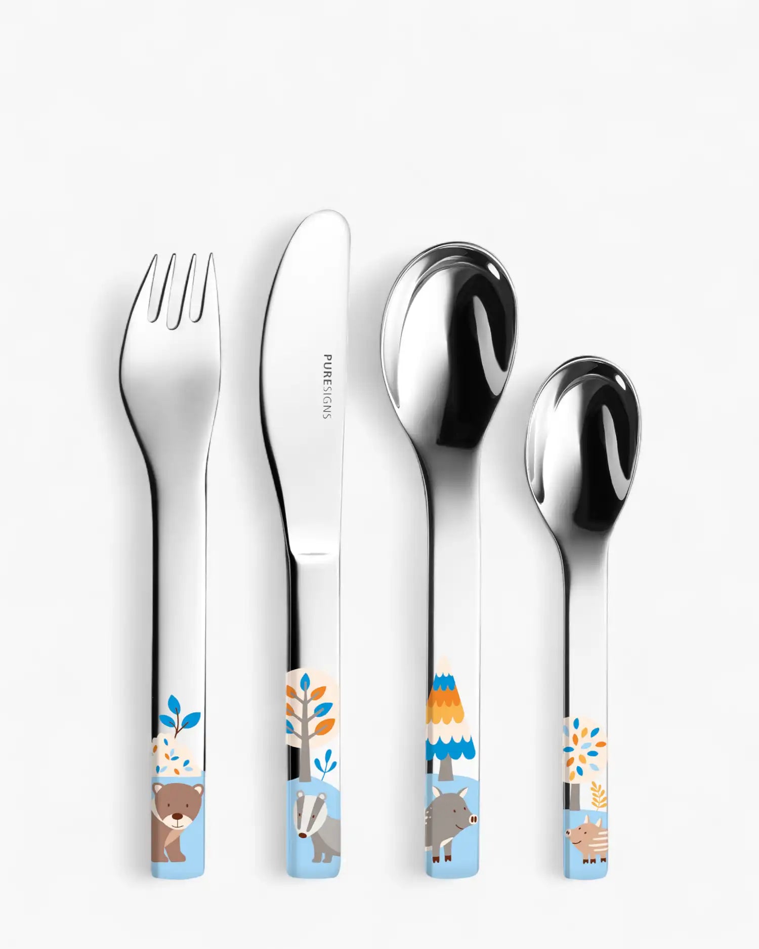 Puresigns Friends set 7 pieces children's tableware - Buy now on ShopDecor - Discover the best products by PURESIGNS design