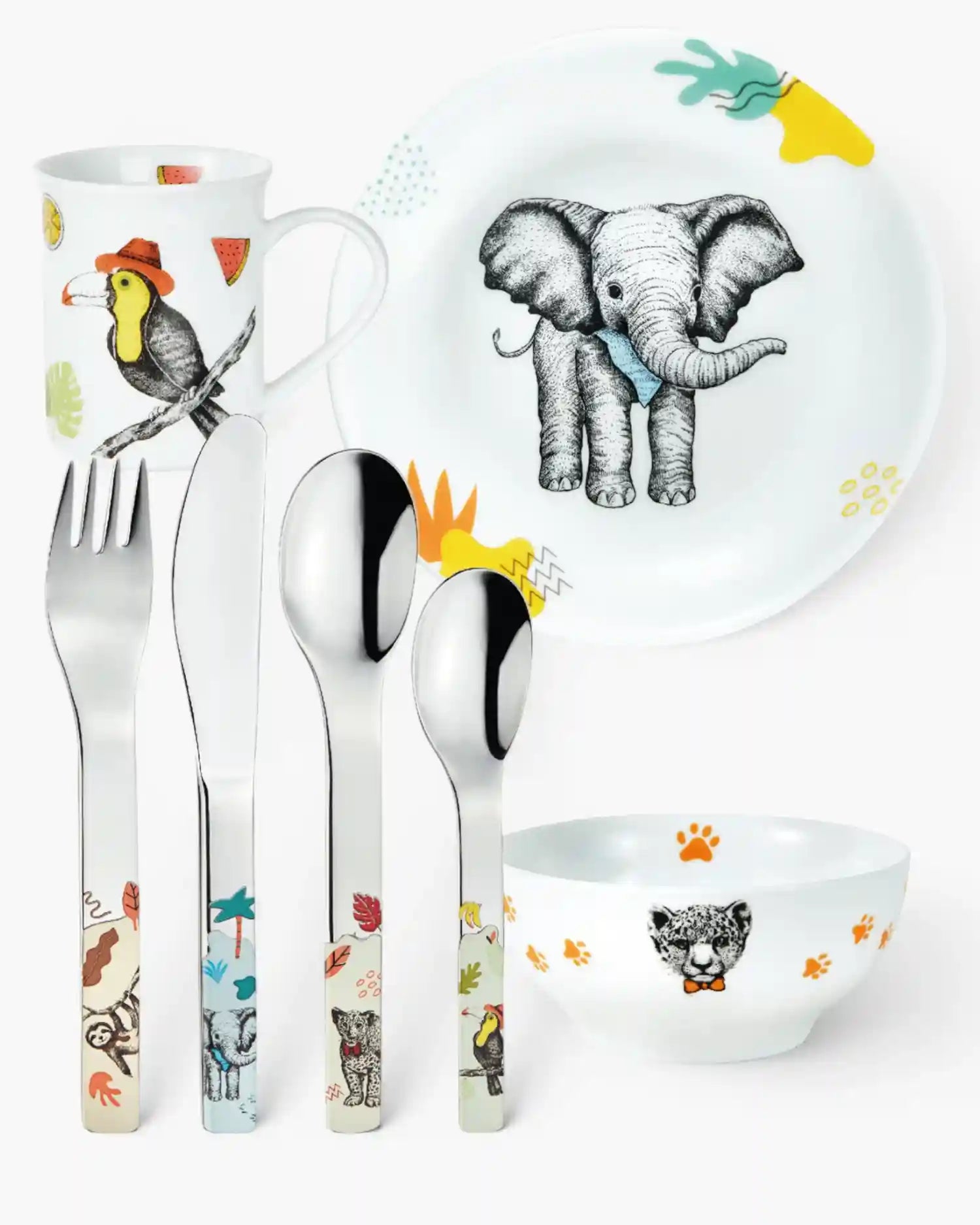 Puresigns Natura set 7 pieces children's tableware - Buy now on ShopDecor - Discover the best products by PURESIGNS design
