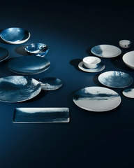 Raynaud Abysses bowl in Limoges porcelain with blue decoration - Buy now on ShopDecor - Discover the best products by RAYNAUD design