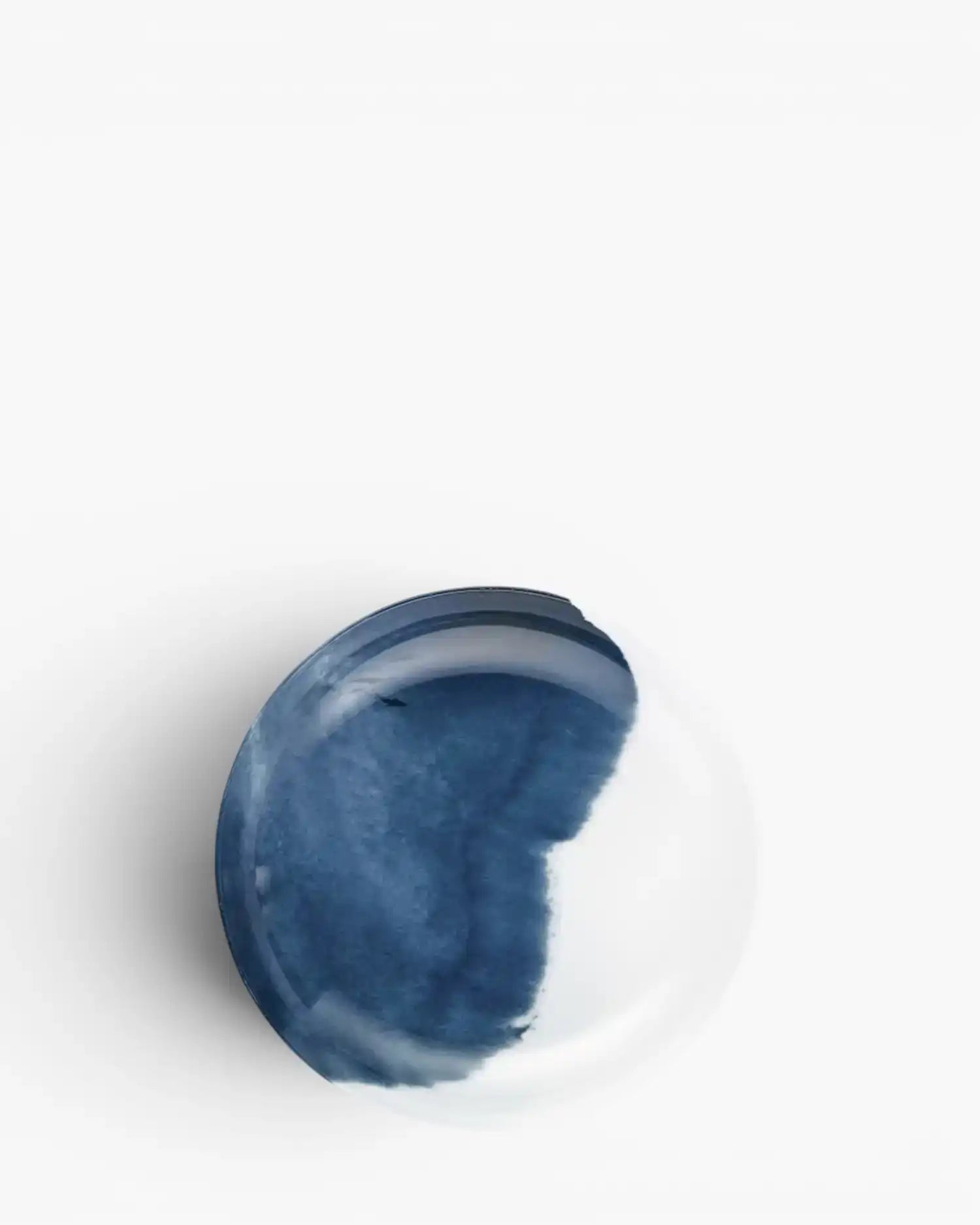 Raynaud Abysses coupe deep plate in Limoges porcelain with blue decoration - Buy now on ShopDecor - Discover the best products by RAYNAUD design