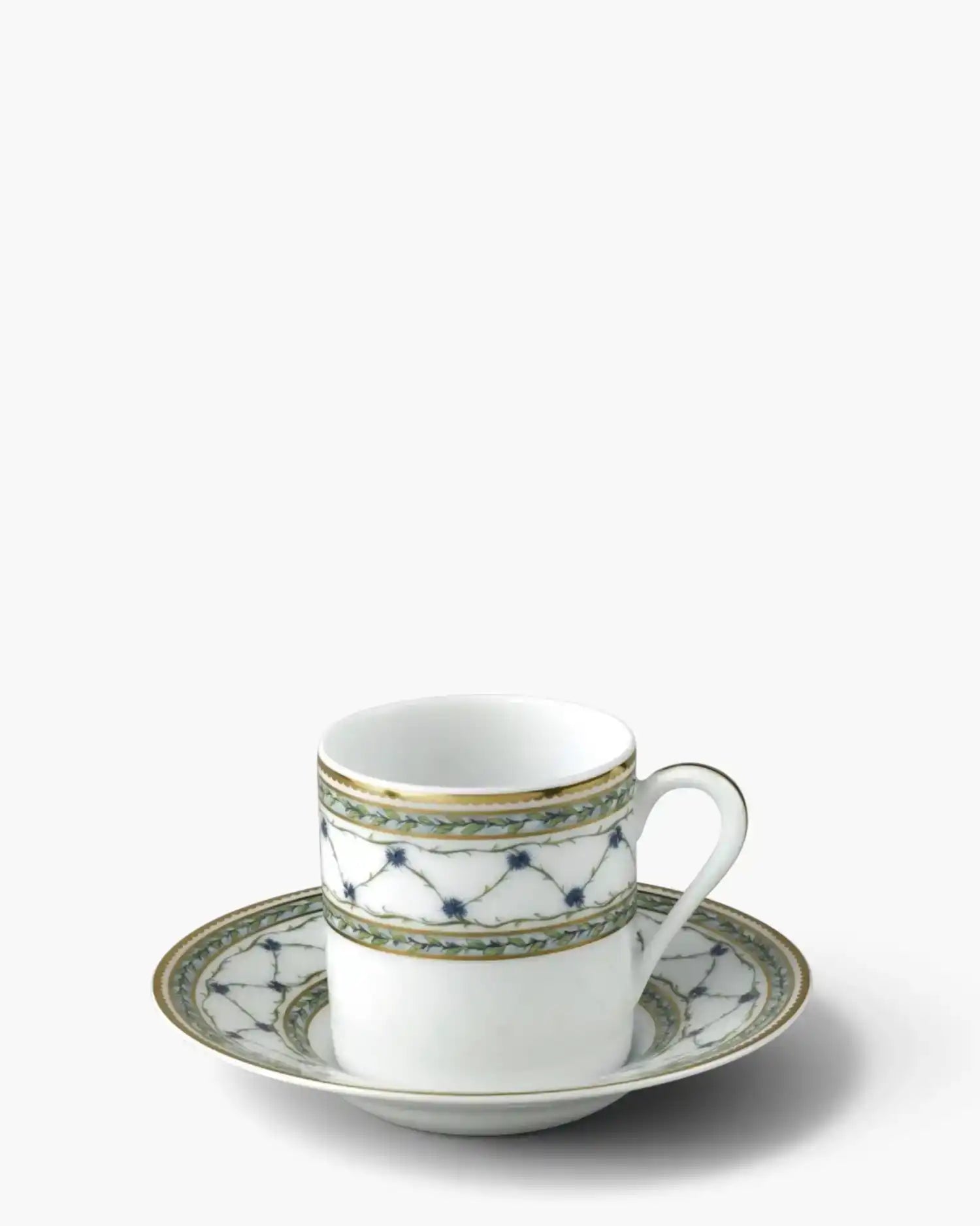 Raynaud Allée du Roy coffee cup with saucer in Limoges porcelain Coffee - Buy now on ShopDecor - Discover the best products by RAYNAUD design