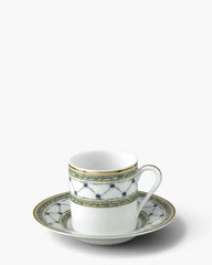 Raynaud Allée du Roy coffee cup with saucer in Limoges porcelain Coffee - Buy now on ShopDecor - Discover the best products by RAYNAUD design