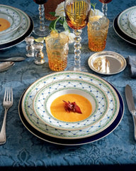Raynaud Allée du Roy rim deep plate in Limoges porcelain - Buy now on ShopDecor - Discover the best products by RAYNAUD design
