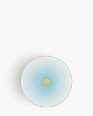 Raynaud Aura coupe dinner plate in Limoges porcelain with light blue decoration ∅ 22 cm - Buy now on ShopDecor - Discover the best products by RAYNAUD design