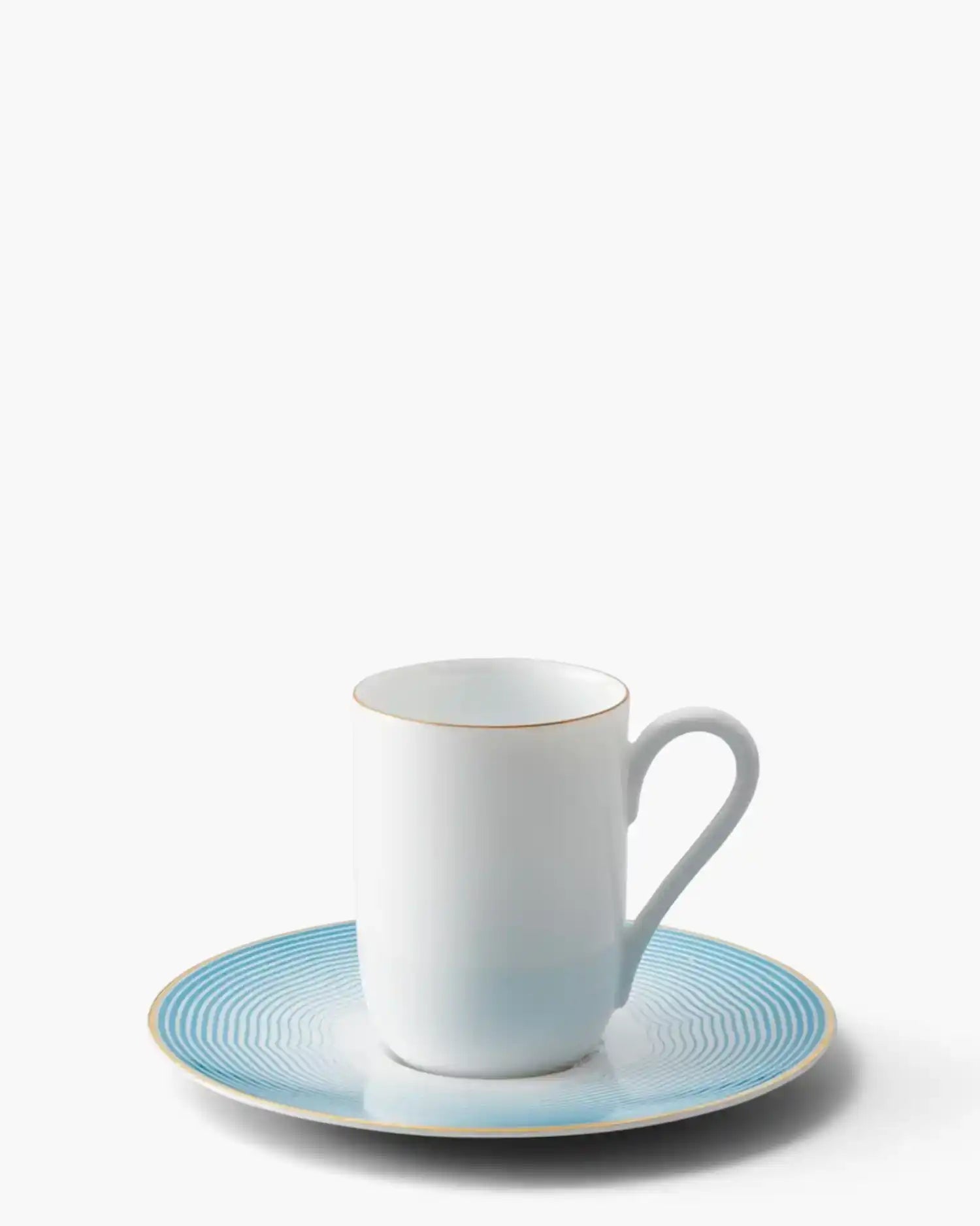 Raynaud Aura coffee cup with saucer in Limoges porcelain with light blue decoration Espresso - Buy now on ShopDecor - Discover the best products by RAYNAUD design