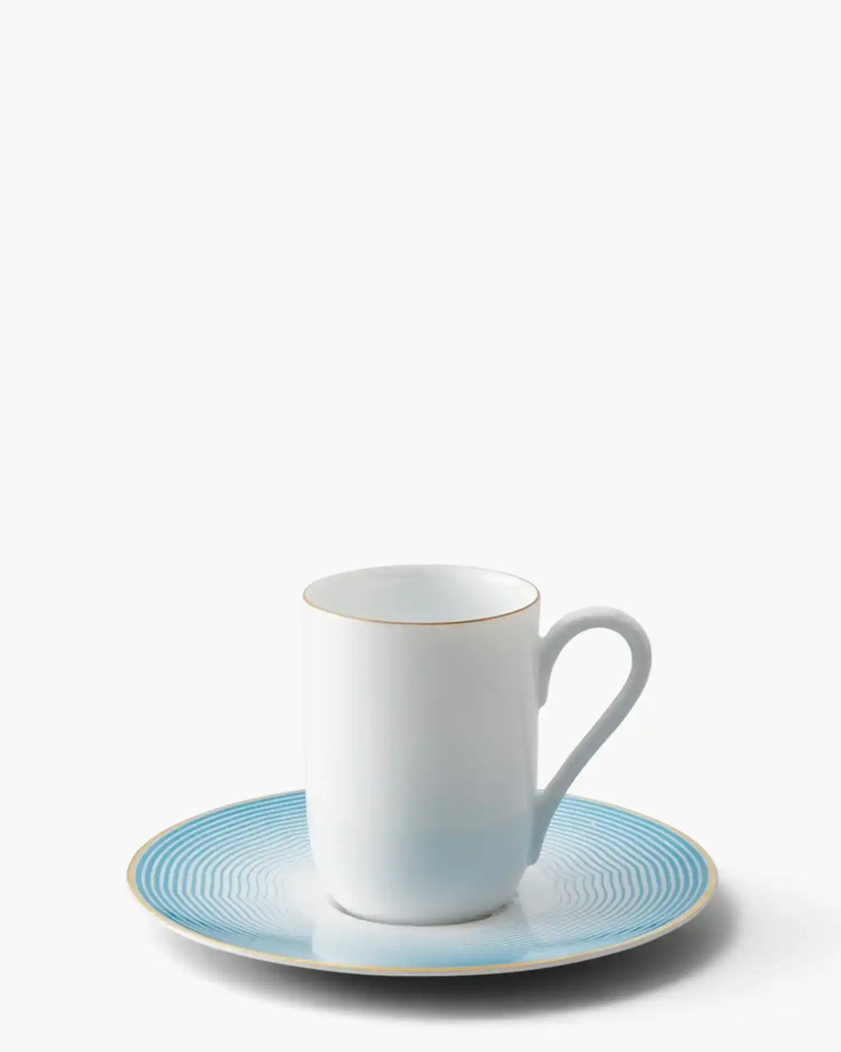 Raynaud Aura coffee cup with saucer in Limoges porcelain with light blue decoration Espresso - Buy now on ShopDecor - Discover the best products by RAYNAUD design