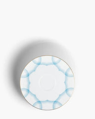 Raynaud Aura tea cup with saucer in Limoges porcelain with light blue decoration - Buy now on ShopDecor - Discover the best products by RAYNAUD design