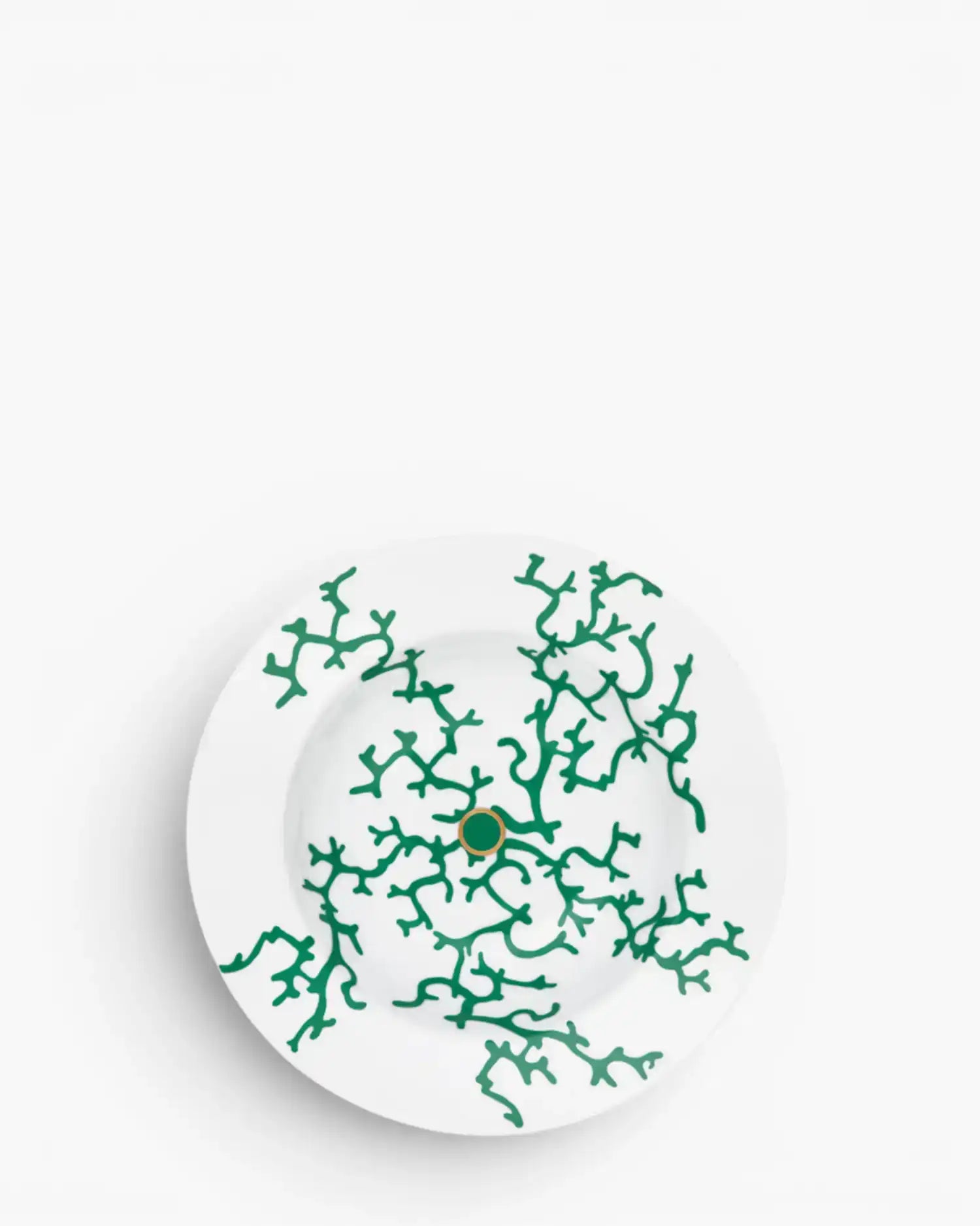 Raynaud Cristobal pasta plate in Limoges porcelain Emerald Green Cristobal ∅ 24 cm - Buy now on ShopDecor - Discover the best products by RAYNAUD design
