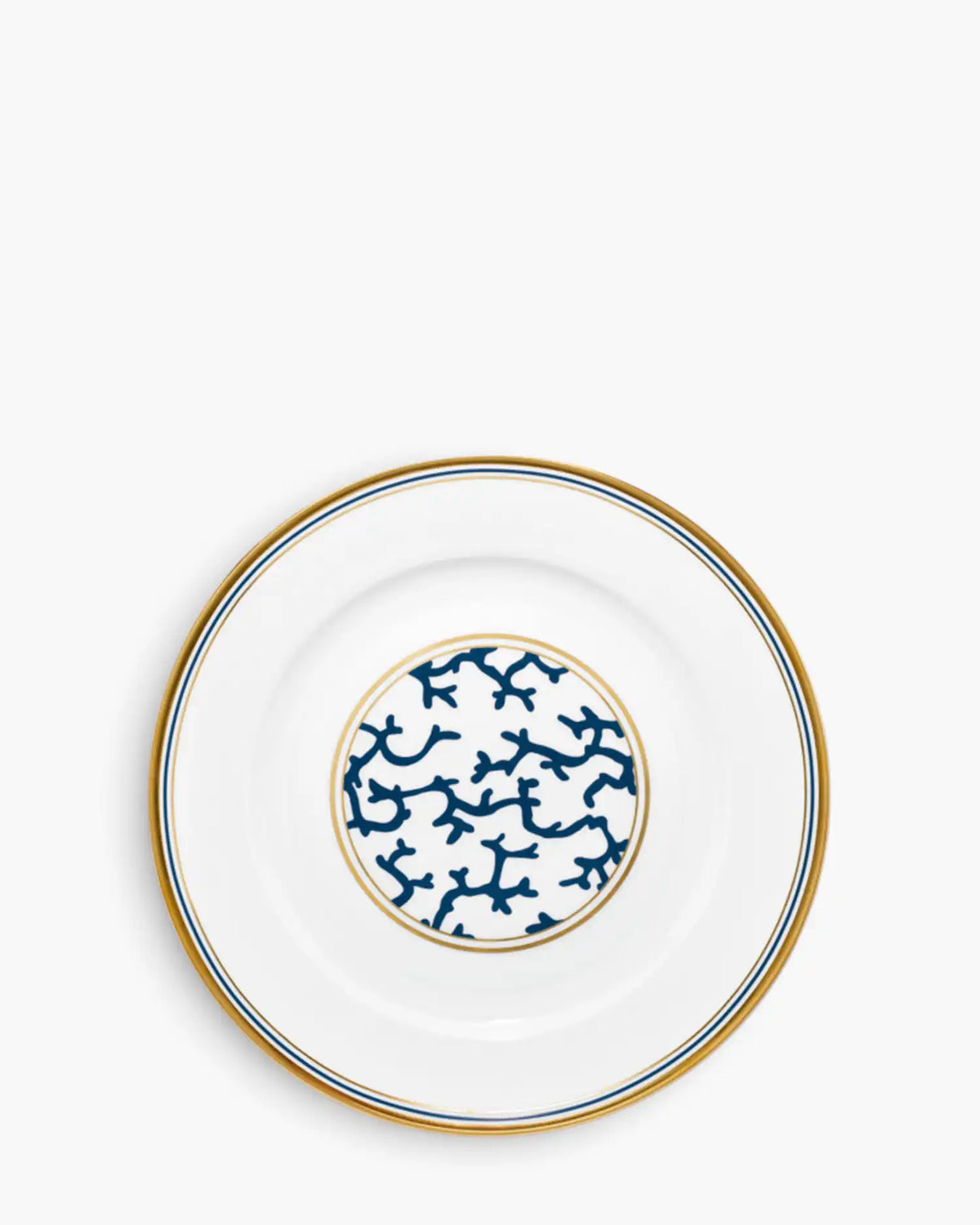 Raynaud Cristobal rim presentation plate in Limoges porcelain Marine Blue Cristobal ∅ 29.5 cm - Buy now on ShopDecor - Discover the best products by RAYNAUD design