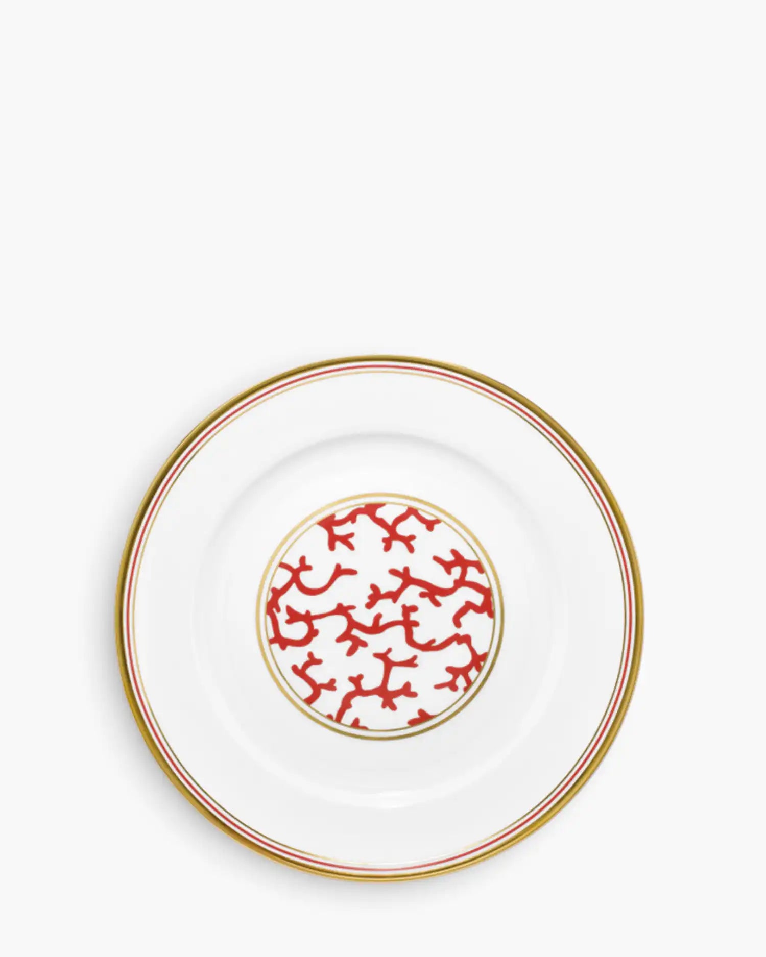 Raynaud Cristobal rim presentation plate in Limoges porcelain Red Cristobal ∅ 29.5 cm - Buy now on ShopDecor - Discover the best products by RAYNAUD design