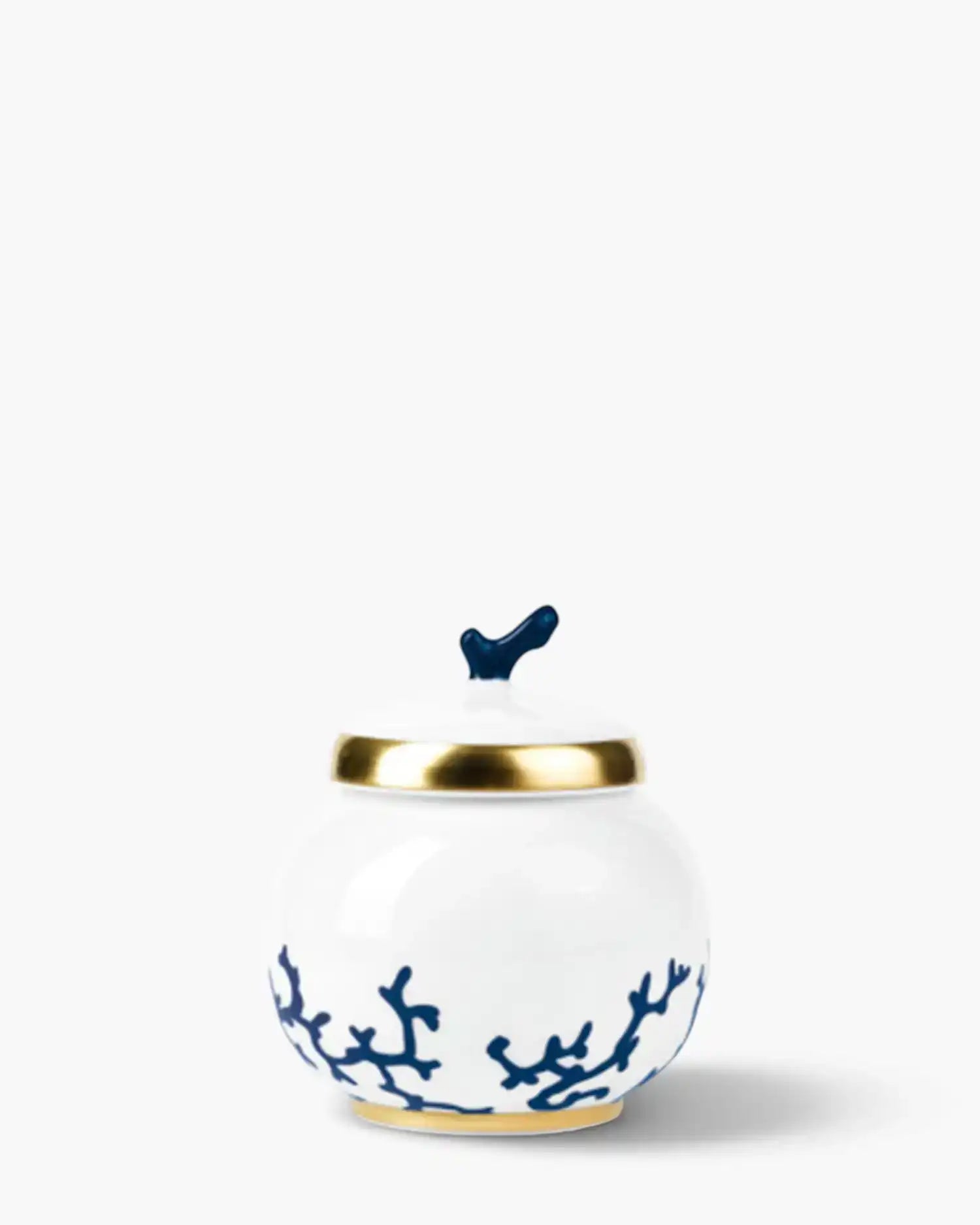 Raynaud Cristobal sugar bowl in Limoges porcelain Marine Blue Cristobal - Buy now on ShopDecor - Discover the best products by RAYNAUD design