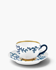 Raynaud Cristobal tea cup with saucer in Limoges porcelain Marine Blue Cristobal 25 cl - Buy now on ShopDecor - Discover the best products by RAYNAUD design