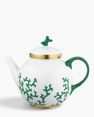 Raynaud Cristobal teapot in Limoges porcelain Emerald Green Cristobal 104 cl - Buy now on ShopDecor - Discover the best products by RAYNAUD design