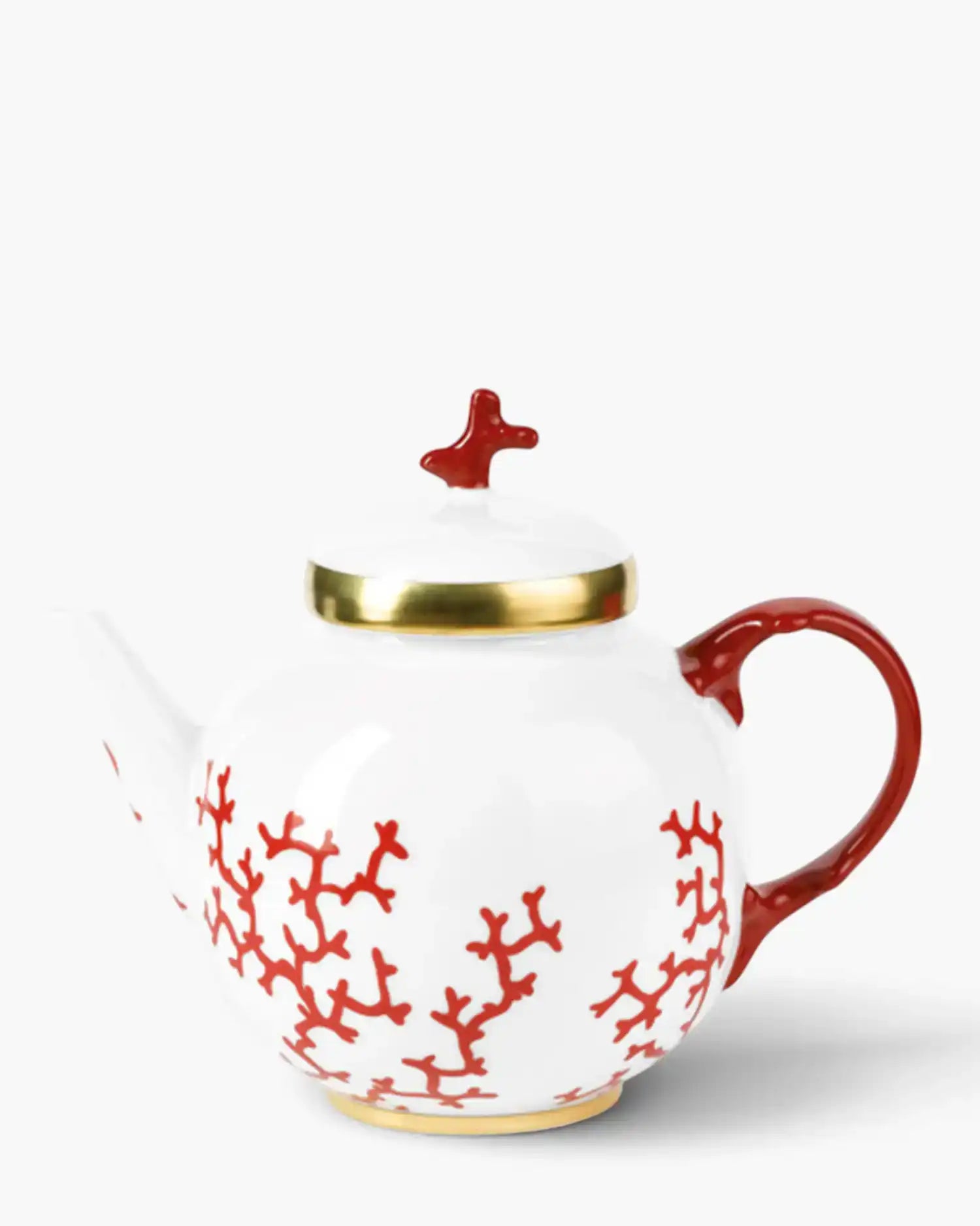 Raynaud Cristobal teapot in Limoges porcelain Red Cristobal 104 cl - Buy now on ShopDecor - Discover the best products by RAYNAUD design