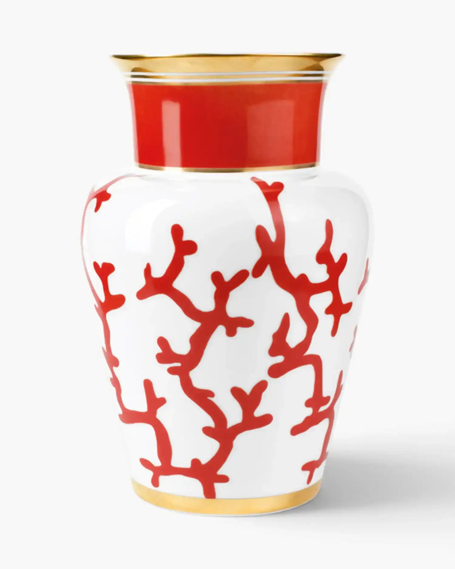 Raynaud Cristobal vase in Limoges porcelain with gift box Red Cristobal h. 26 cm - Buy now on ShopDecor - Discover the best products by RAYNAUD design