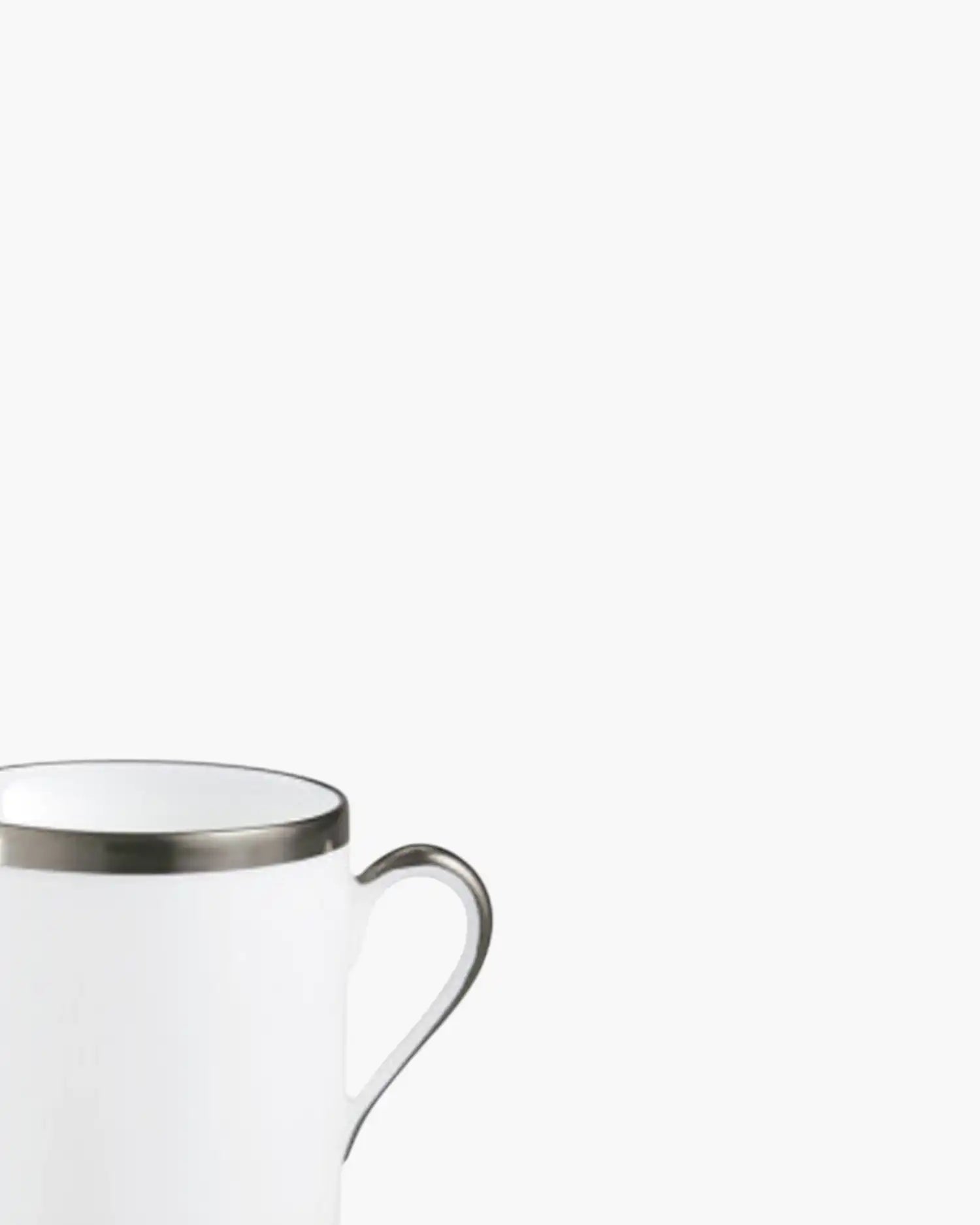Raynaud Fontainebleau coffee cup with saucer in Limoges porcelain - Buy now on ShopDecor - Discover the best products by RAYNAUD design