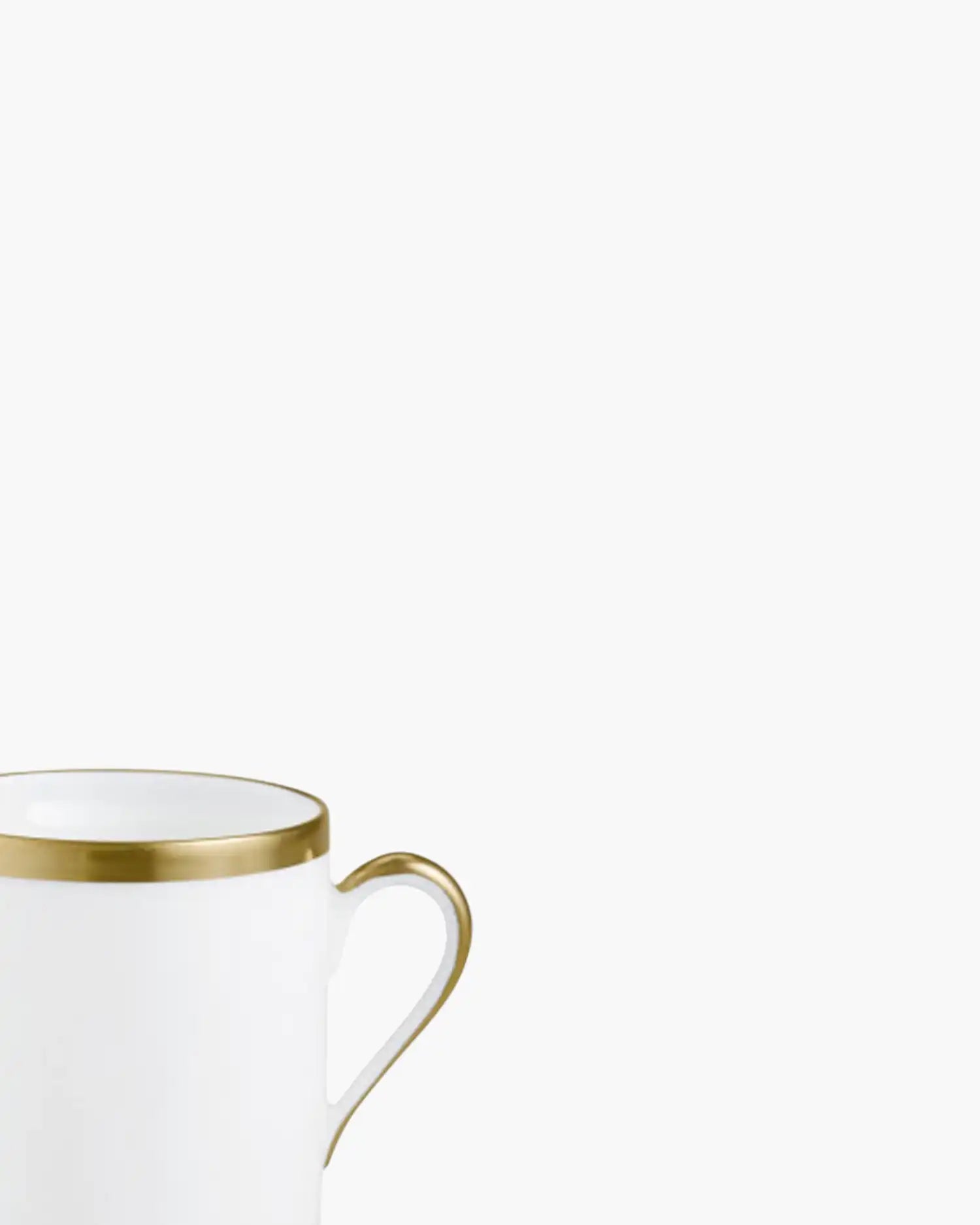 Raynaud Fontainebleau coffee cup with saucer in Limoges porcelain - Buy now on ShopDecor - Discover the best products by RAYNAUD design