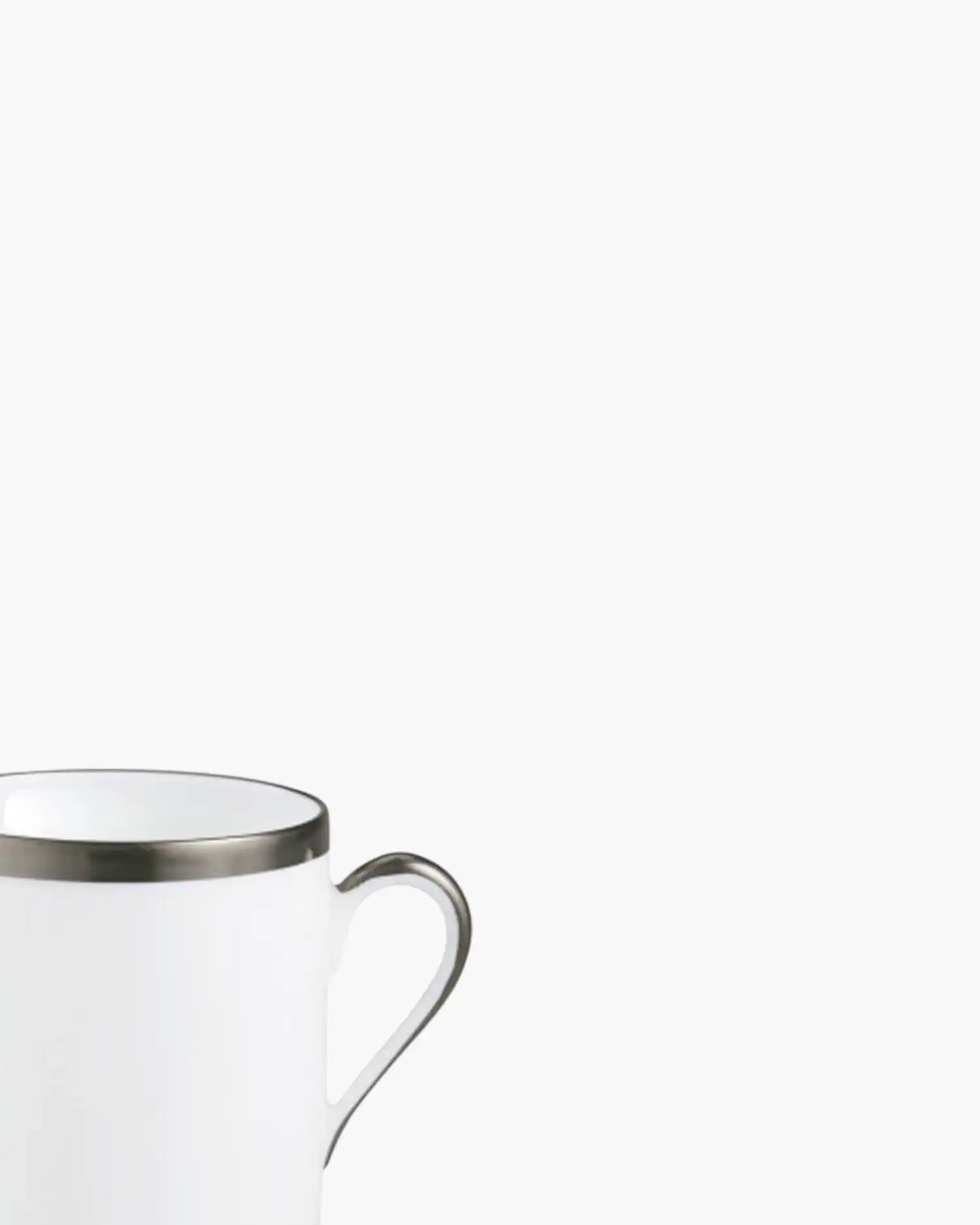 Raynaud Fontainebleau coffee cup with saucer in Limoges porcelain - Buy now on ShopDecor - Discover the best products by RAYNAUD design