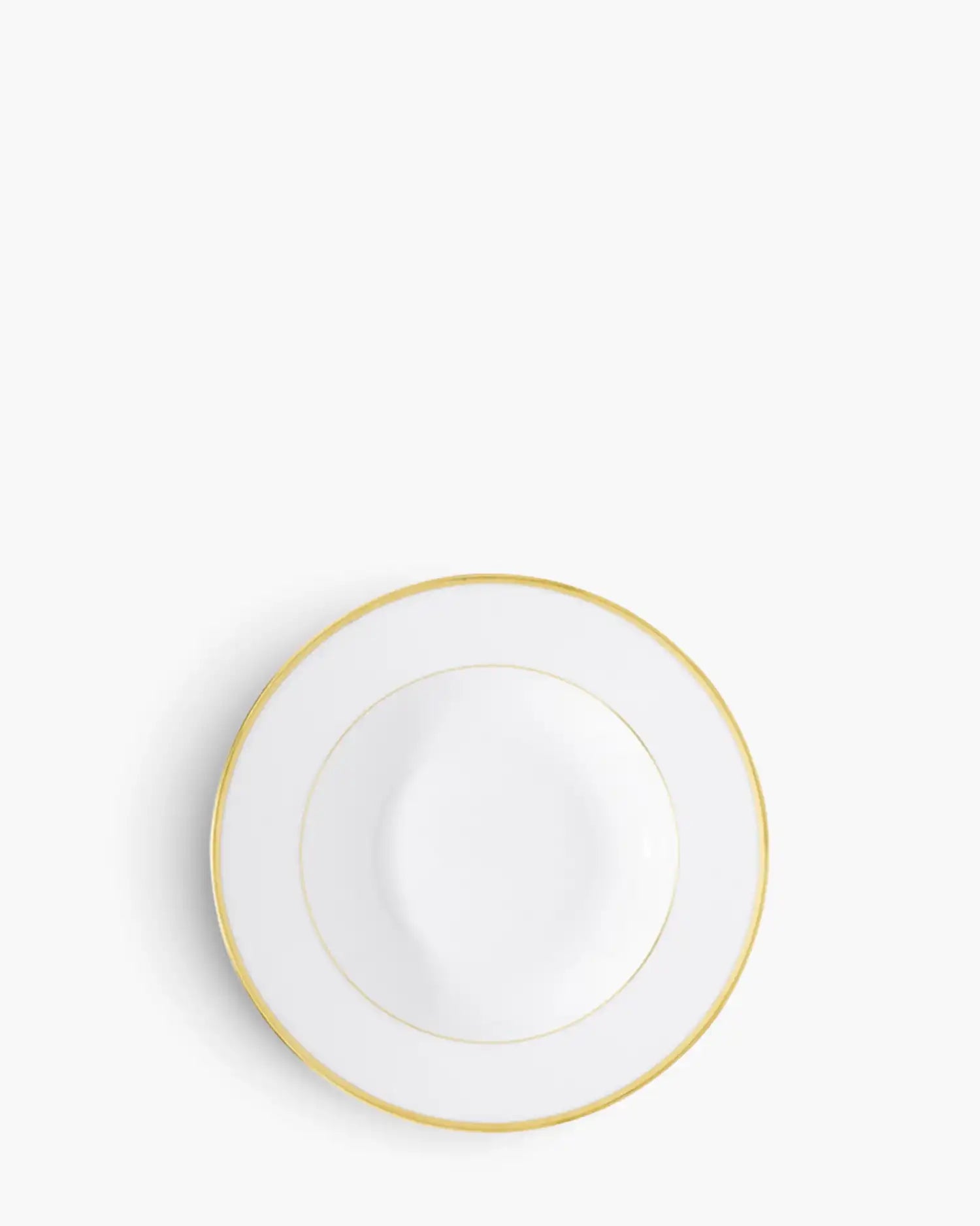 Raynaud Fontainebleau rim deep plate in Limoges porcelain Gold ∅ 23 cm - Buy now on ShopDecor - Discover the best products by RAYNAUD design