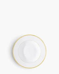 Raynaud Fontainebleau rim deep plate in Limoges porcelain Gold ∅ 23 cm - Buy now on ShopDecor - Discover the best products by RAYNAUD design