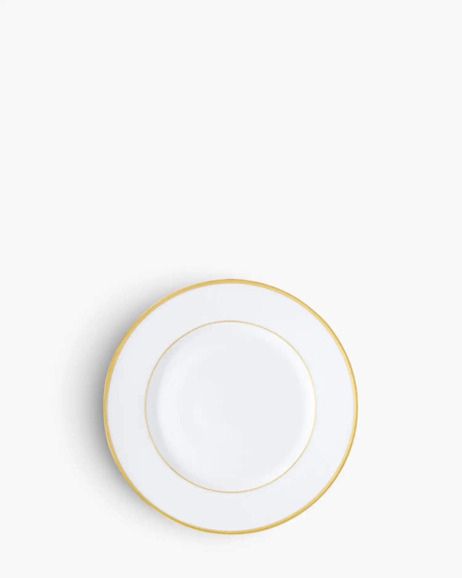 Raynaud Fontainebleau rim dinner plate in Limoges porcelain Gold ∅ 22 cm - Buy now on ShopDecor - Discover the best products by RAYNAUD design
