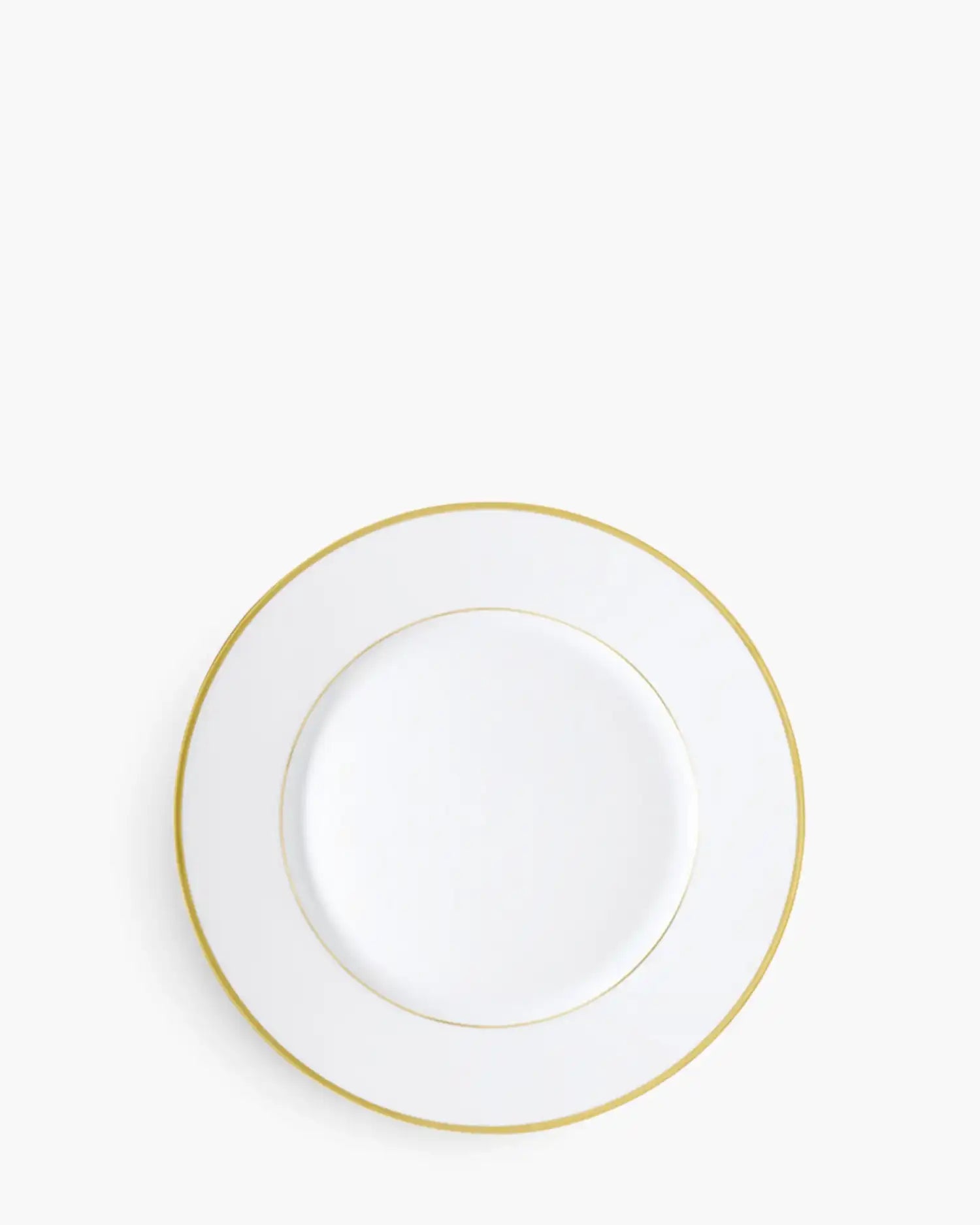 Raynaud Fontainebleau rim dinner plate in Limoges porcelain Gold ∅ 27 cm - Buy now on ShopDecor - Discover the best products by RAYNAUD design
