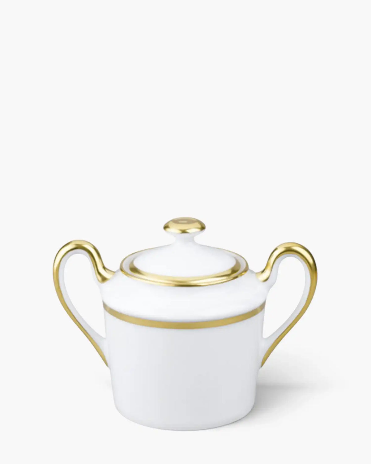 Raynaud Fontainebleau sugar bowl in Limoges porcelain Gold - Buy now on ShopDecor - Discover the best products by RAYNAUD design