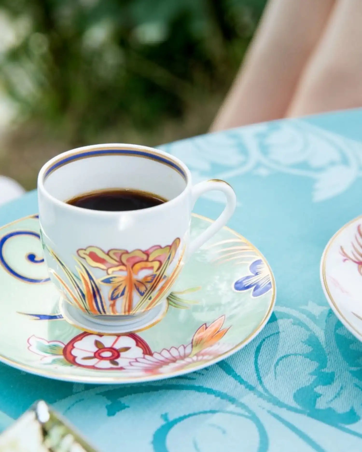 Raynaud Imari coffee cup with saucer in Limoges porcelain - Buy now on ShopDecor - Discover the best products by RAYNAUD design