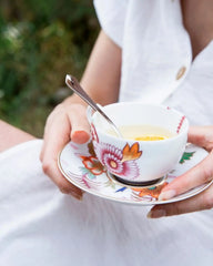 Raynaud Imari tea cup with saucer in Limoges porcelain - Buy now on ShopDecor - Discover the best products by RAYNAUD design