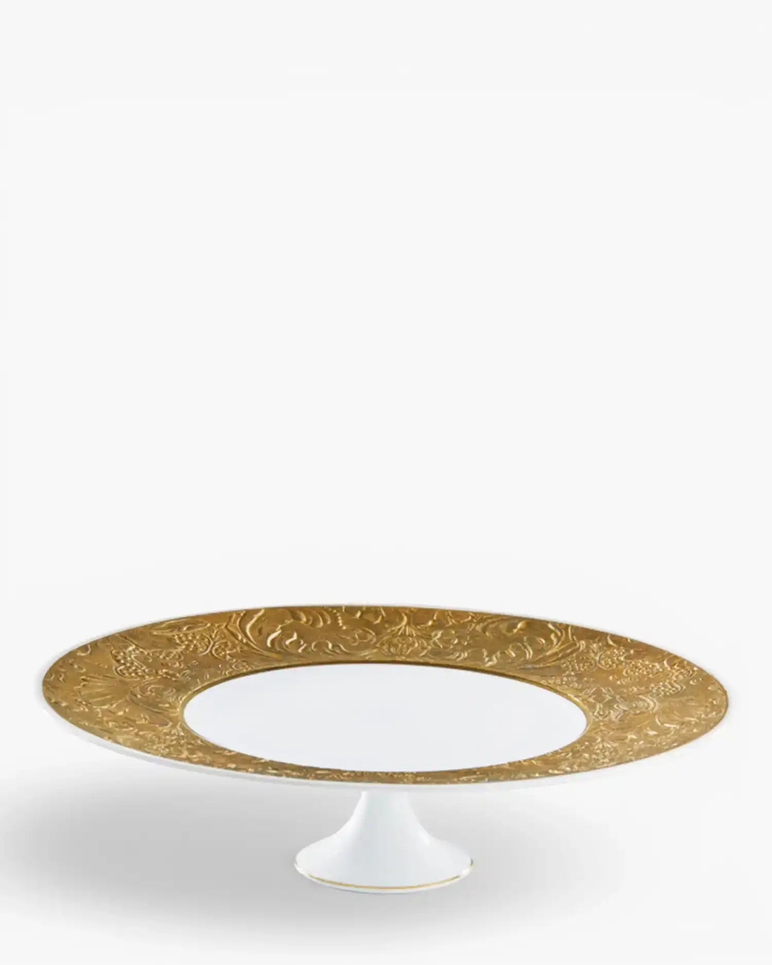 Raynaud Italian Renaissance petit four stand in Limoges porcelain Gold ∅ 27 cm - Buy now on ShopDecor - Discover the best products by RAYNAUD design