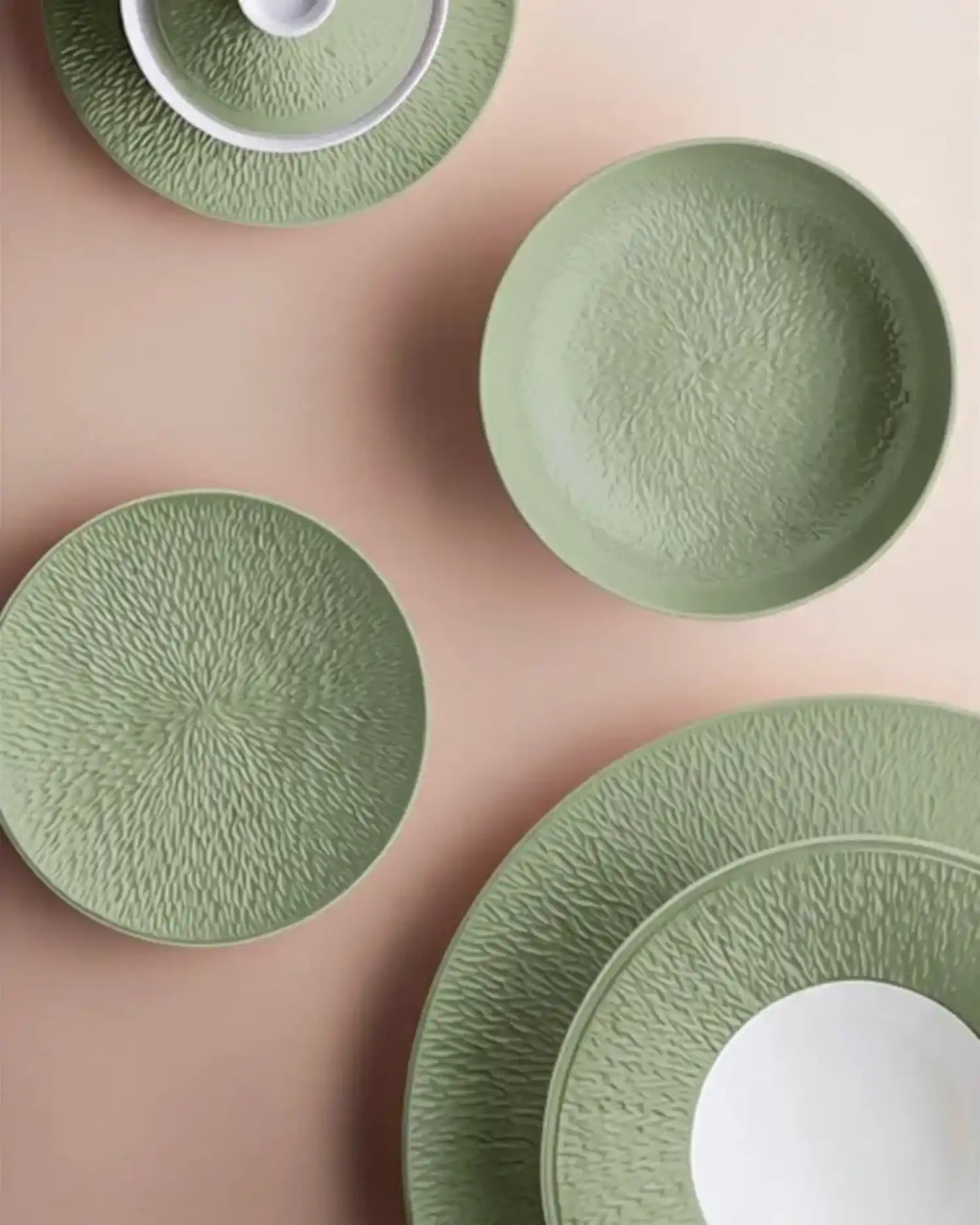 Raynaud Minéral deep plate in Limoges porcelain with coloured decoration - Buy now on ShopDecor - Discover the best products by RAYNAUD design