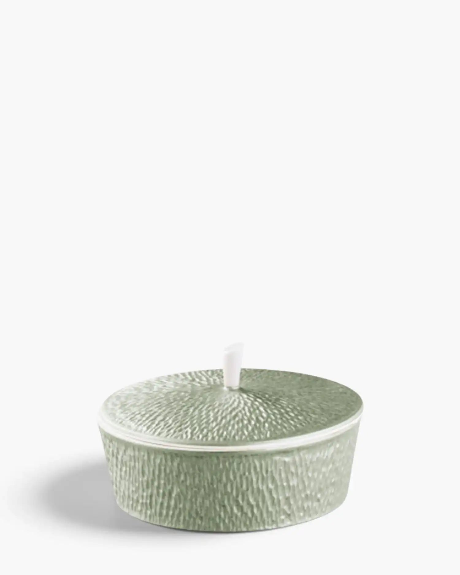 Raynaud Minéral sugar bowl in Limoges porcelain with coloured decoration Iridescent celadon - Buy now on ShopDecor - Discover the best products by RAYNAUD design
