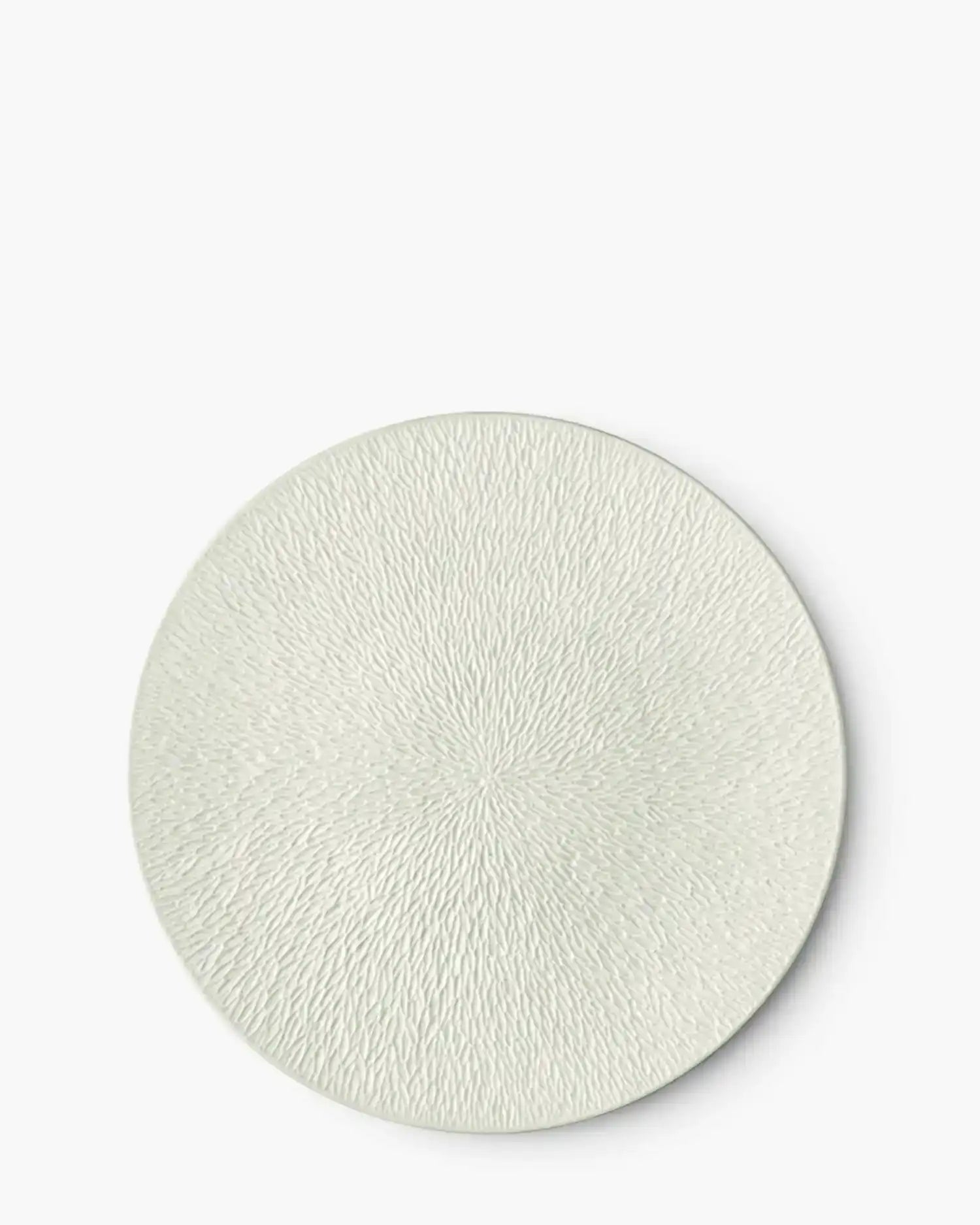 Raynaud Minéral fully engraved coupe dinner plate in Limoges porcelain with coloured decoration Coquillage iridescent shell ∅ 32 cm - Buy now on ShopDecor - Discover the best products by RAYNAUD design