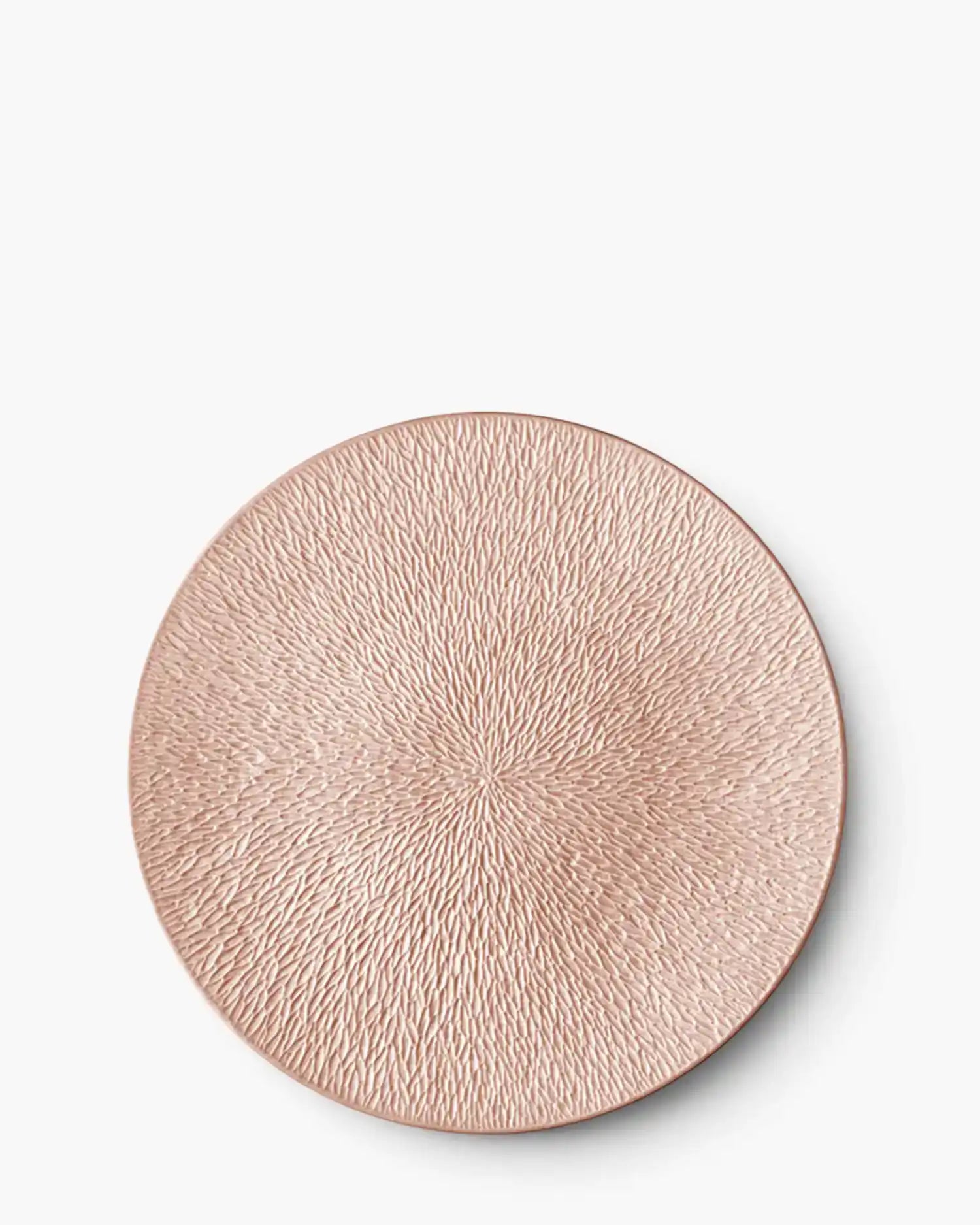 Raynaud Minéral fully engraved coupe dinner plate in Limoges porcelain with coloured decoration Cuivre iridescent copper ∅ 32 cm - Buy now on ShopDecor - Discover the best products by RAYNAUD design