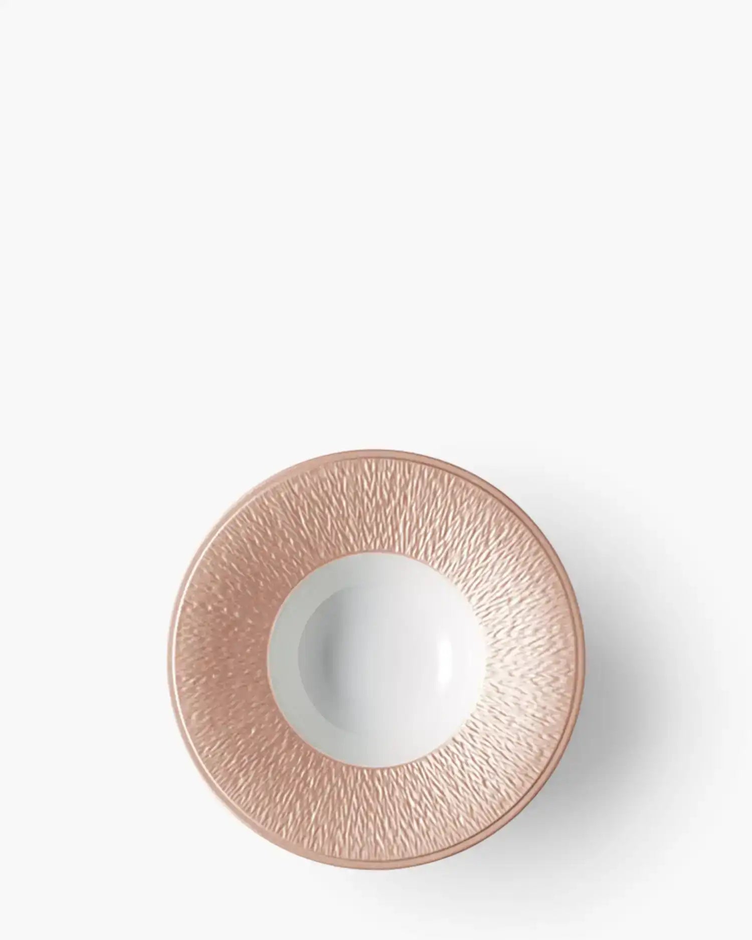 Raynaud Minéral deep plate in Limoges porcelain with coloured decoration Cuivre iridescent copper ∅ 22 cm - Buy now on ShopDecor - Discover the best products by RAYNAUD design