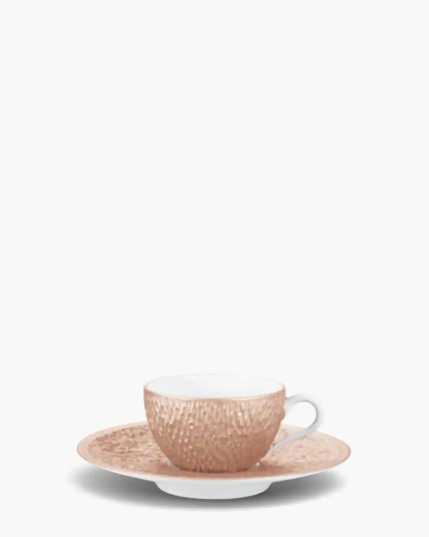 Raynaud Minéral coffee cup with saucer in Limoges porcelain with coloured decoration Cuivre iridescent copper Moka - Buy now on ShopDecor - Discover the best products by RAYNAUD design