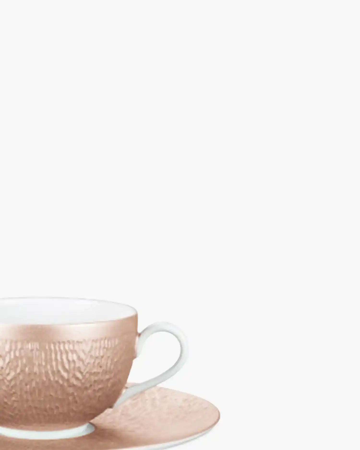 Raynaud Minéral tea cup with saucer in Limoges porcelain with coloured decoration - Buy now on ShopDecor - Discover the best products by RAYNAUD design
