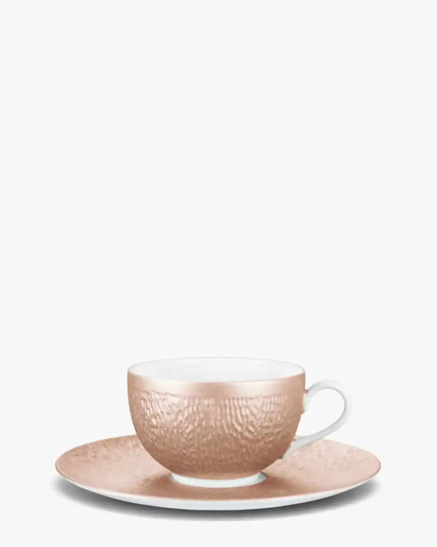 Raynaud Minéral tea cup with saucer in Limoges porcelain with coloured decoration Cuivre iridescent copper 25 cl - Buy now on ShopDecor - Discover the best products by RAYNAUD design