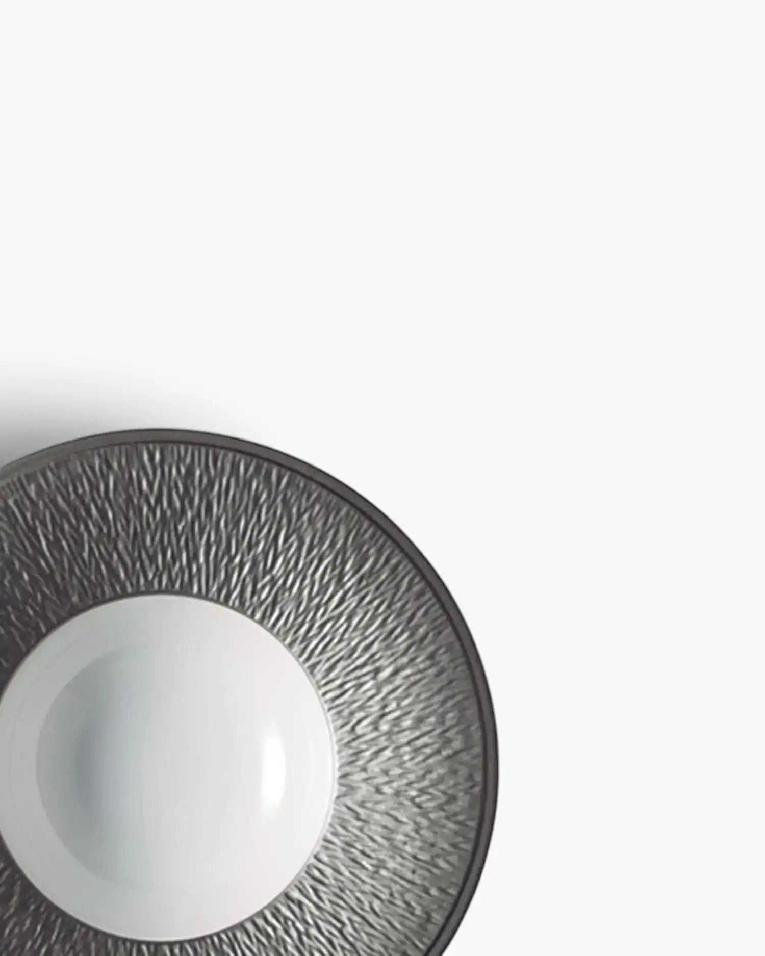 Raynaud Minéral deep plate in Limoges porcelain with coloured decoration - Buy now on ShopDecor - Discover the best products by RAYNAUD design