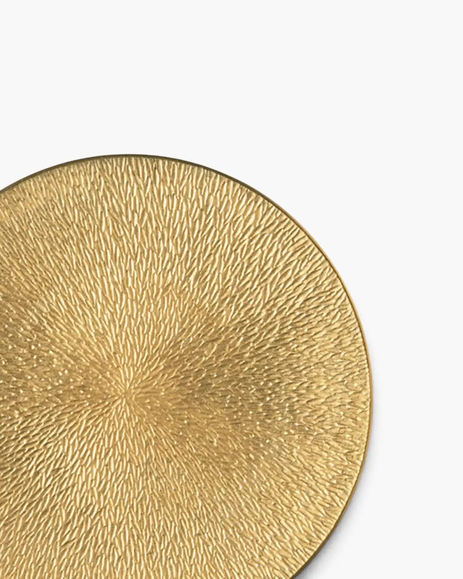 Raynaud Minéral fully engraved coupe dinner plate in Limoges porcelain with coloured decoration - Buy now on ShopDecor - Discover the best products by RAYNAUD design