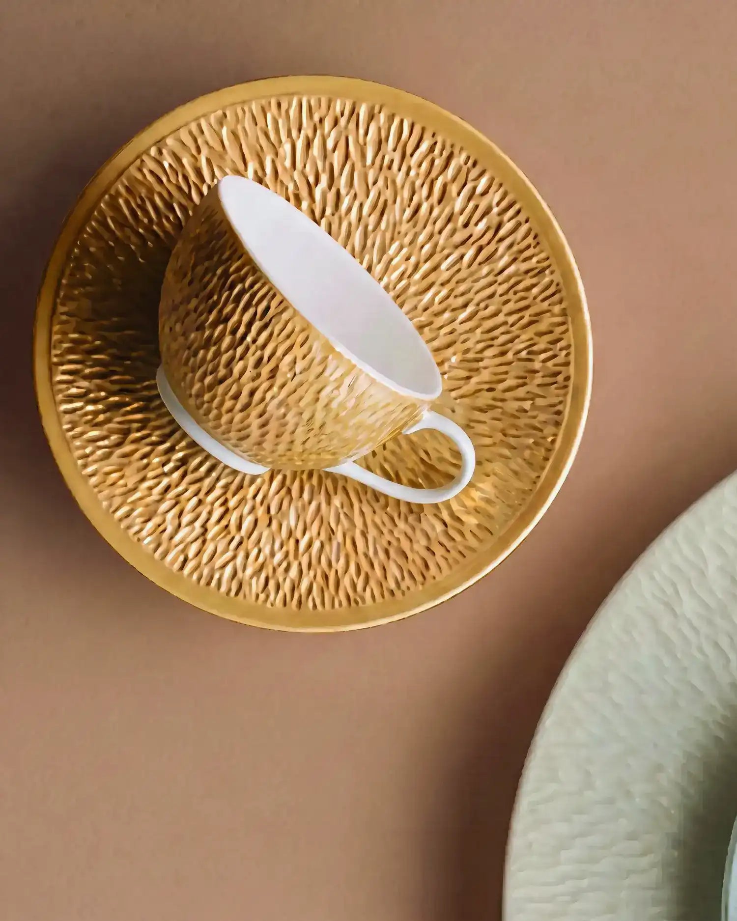 Raynaud Minéral coffee cup with saucer in Limoges porcelain with coloured decoration - Buy now on ShopDecor - Discover the best products by RAYNAUD design