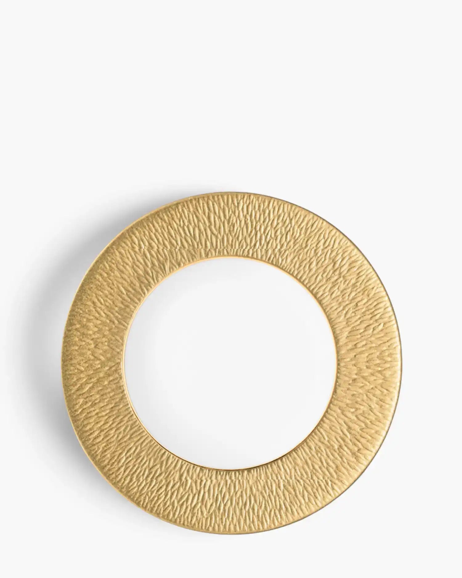 Raynaud Minéral coupe dinner plate in Limoges porcelain with coloured decoration Gold Minéral ∅ 32 cm - Buy now on ShopDecor - Discover the best products by RAYNAUD design