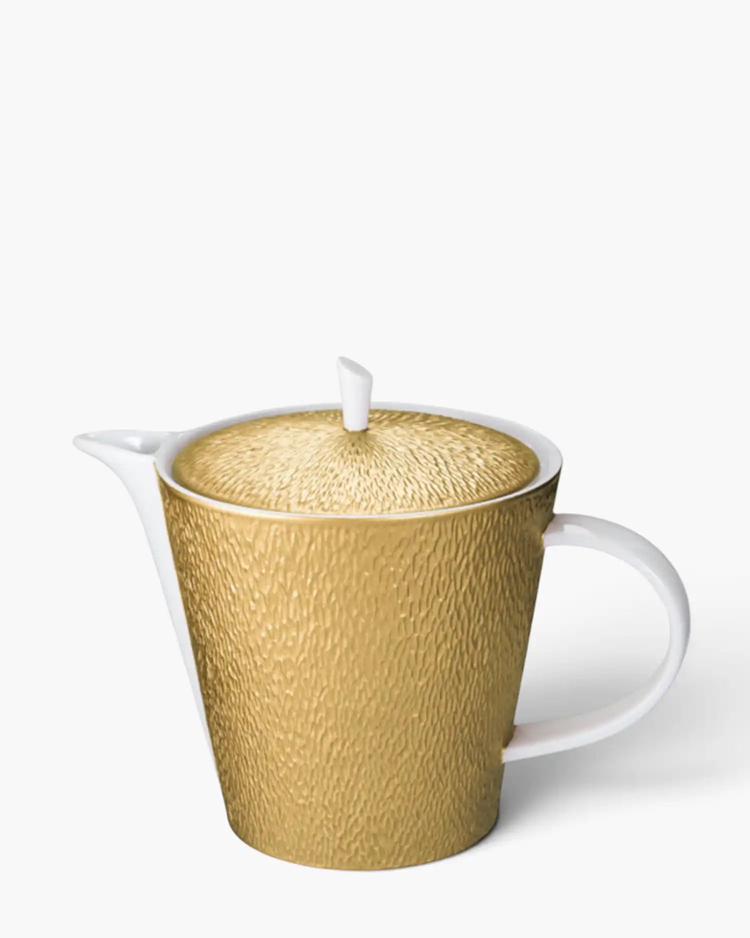 Raynaud Minéral tea/coffee pot in Limoges porcelain with coloured decoration Gold Minéral 81 cl - Buy now on ShopDecor - Discover the best products by RAYNAUD design
