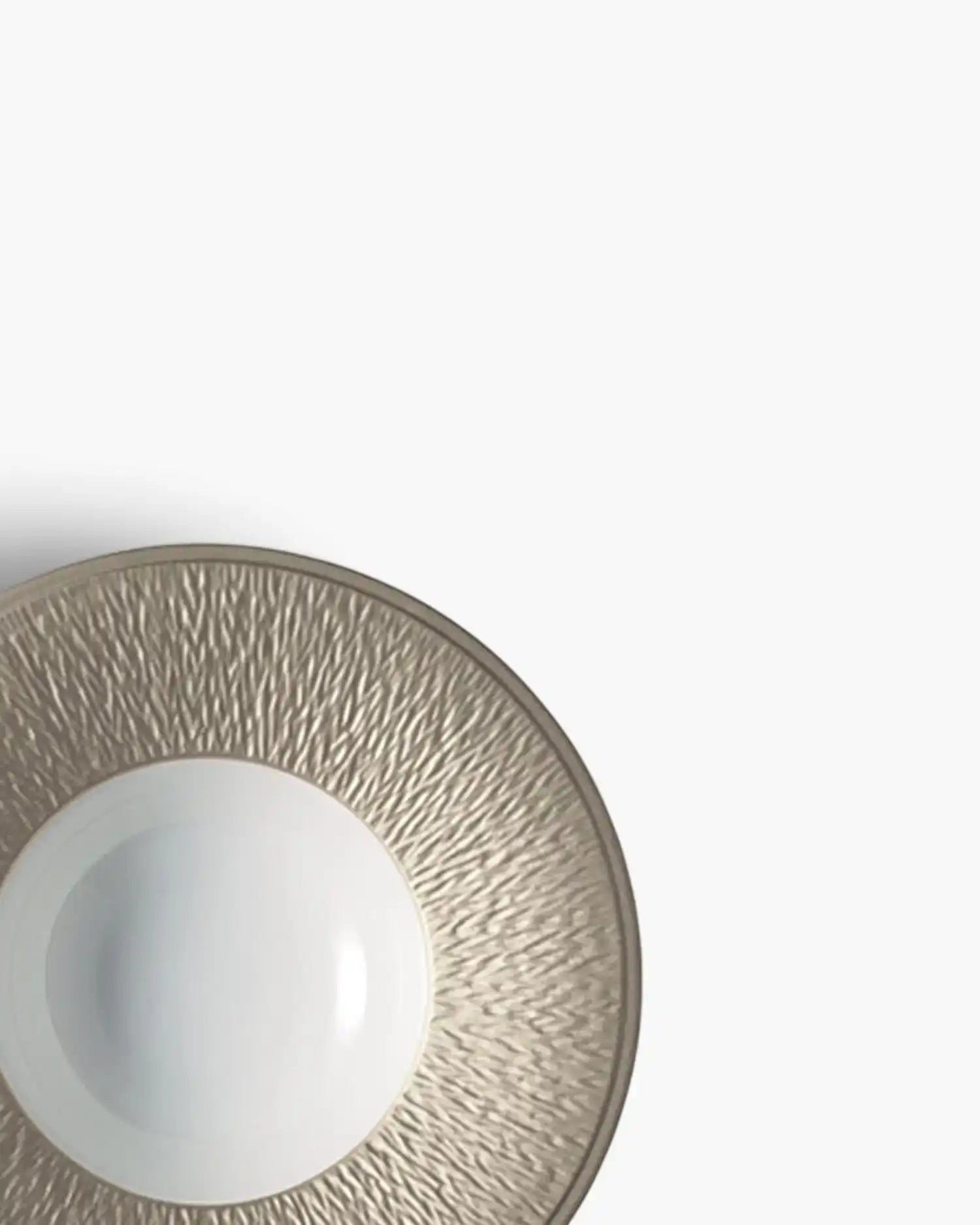 Raynaud Minéral deep plate in Limoges porcelain with coloured decoration - Buy now on ShopDecor - Discover the best products by RAYNAUD design