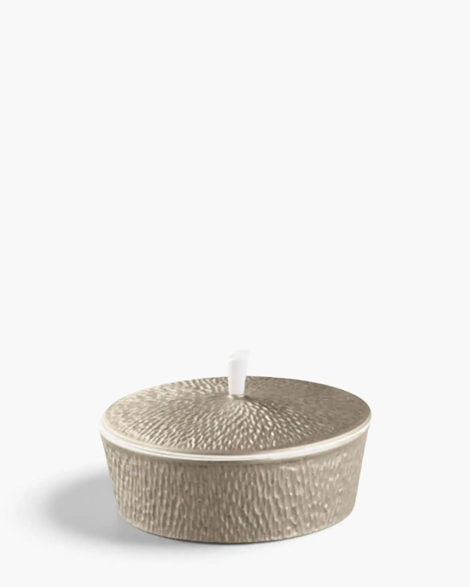 Raynaud Minéral sugar bowl in Limoges porcelain with coloured decoration Iridescent grey - Buy now on ShopDecor - Discover the best products by RAYNAUD design
