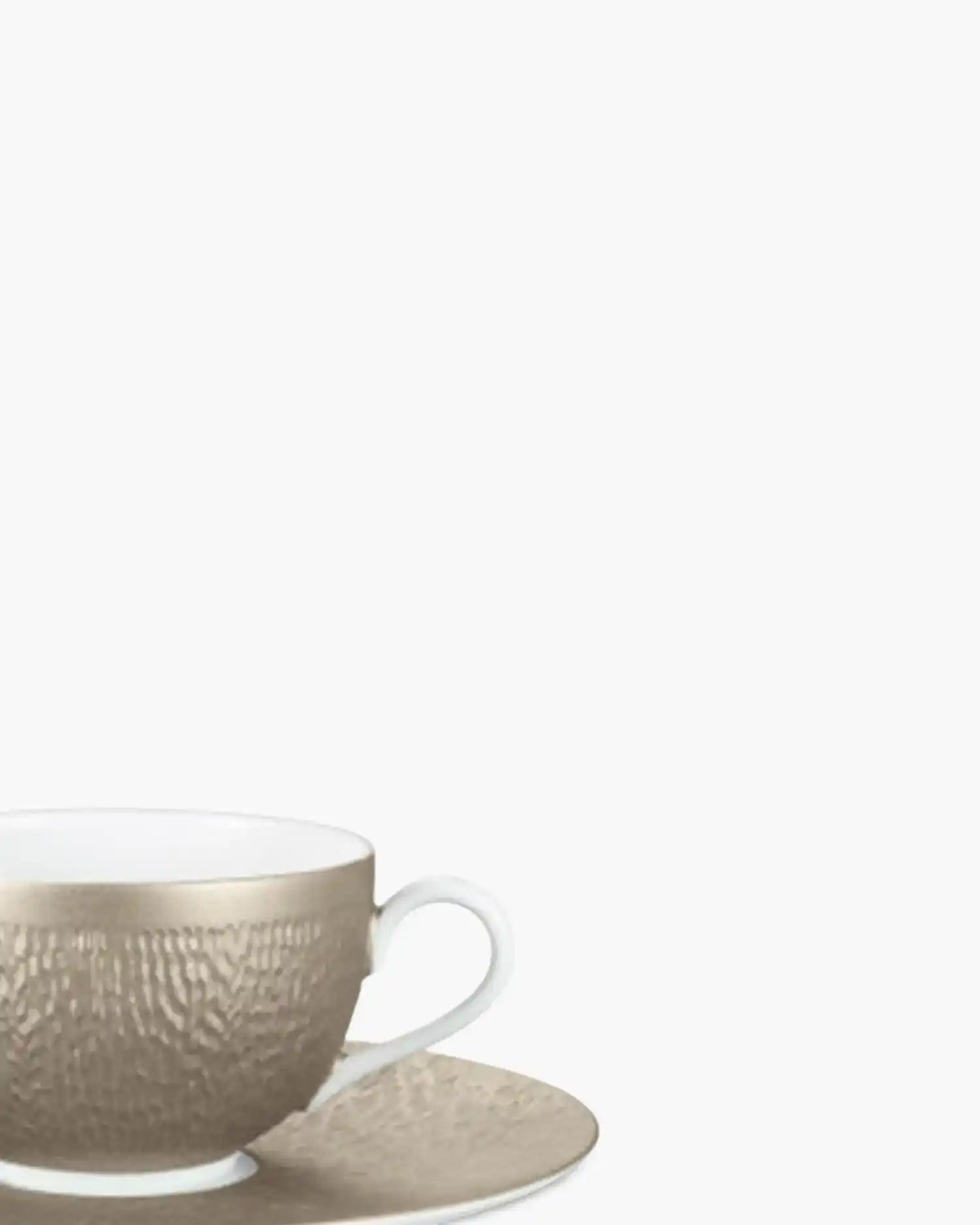 Raynaud Minéral tea cup with saucer in Limoges porcelain with coloured decoration - Buy now on ShopDecor - Discover the best products by RAYNAUD design