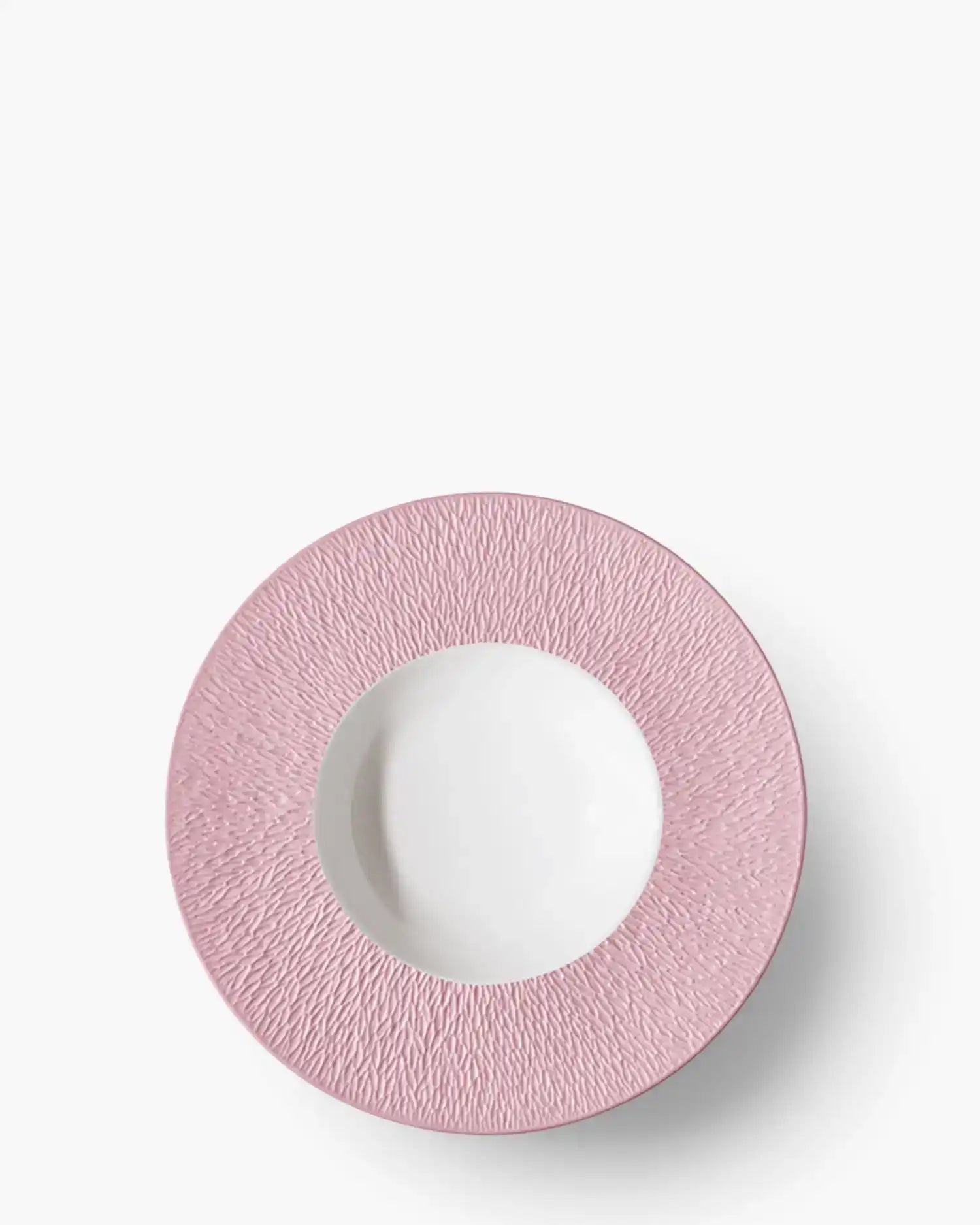 Raynaud Minéral deep plate in Limoges porcelain with coloured decoration Nacre iridescent mother of pearl ∅ 27 cm - Buy now on ShopDecor - Discover the best products by RAYNAUD design